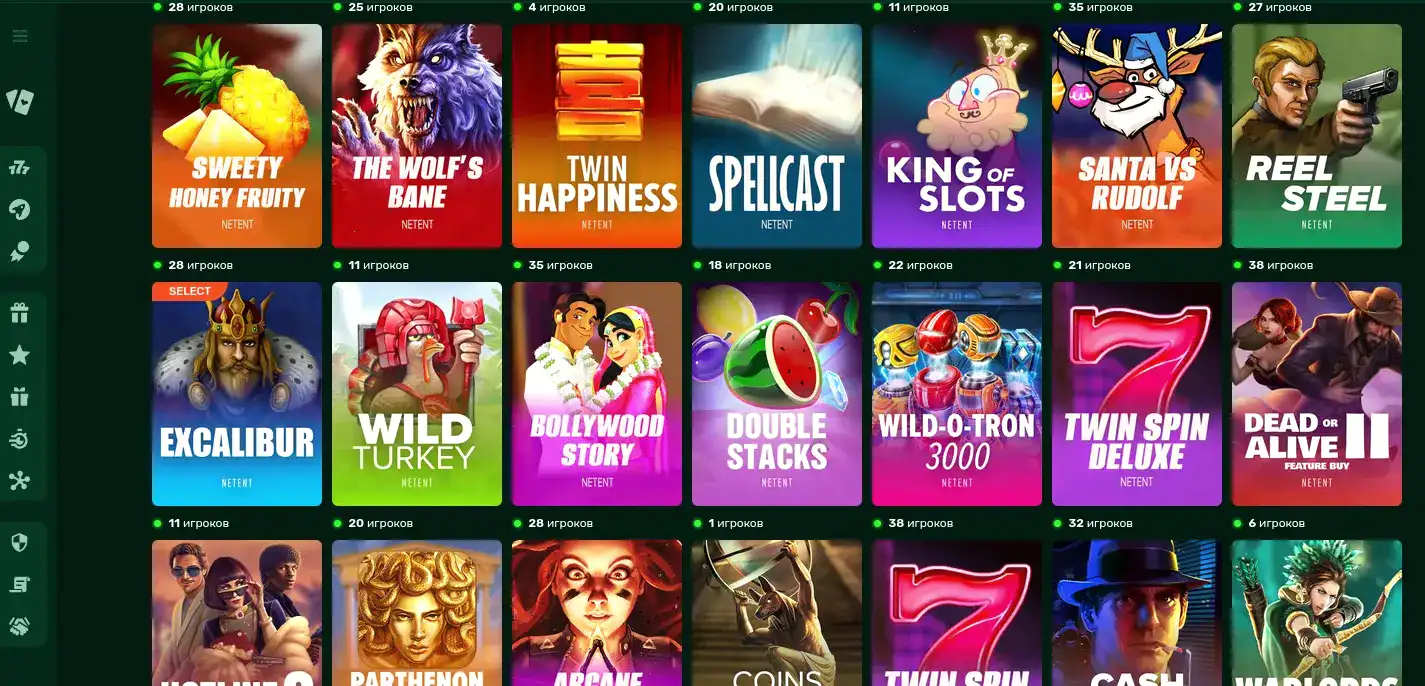 Популярные слоты казино Кэт